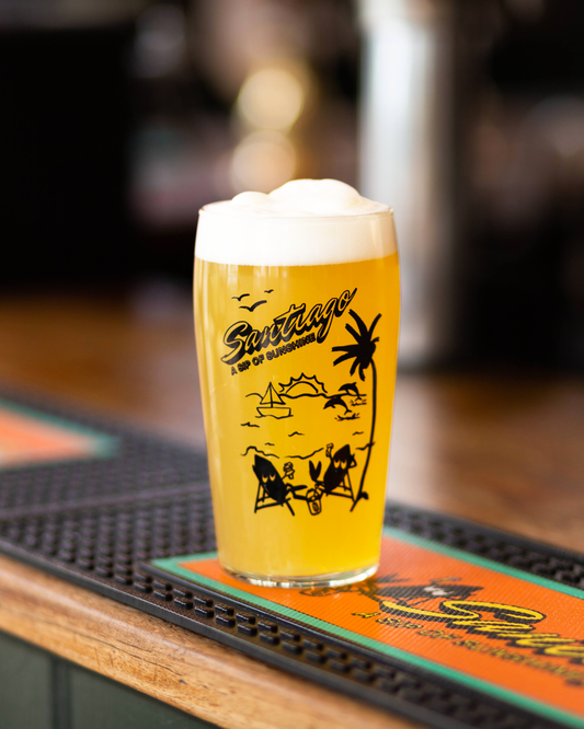 Santiago Pint Glass